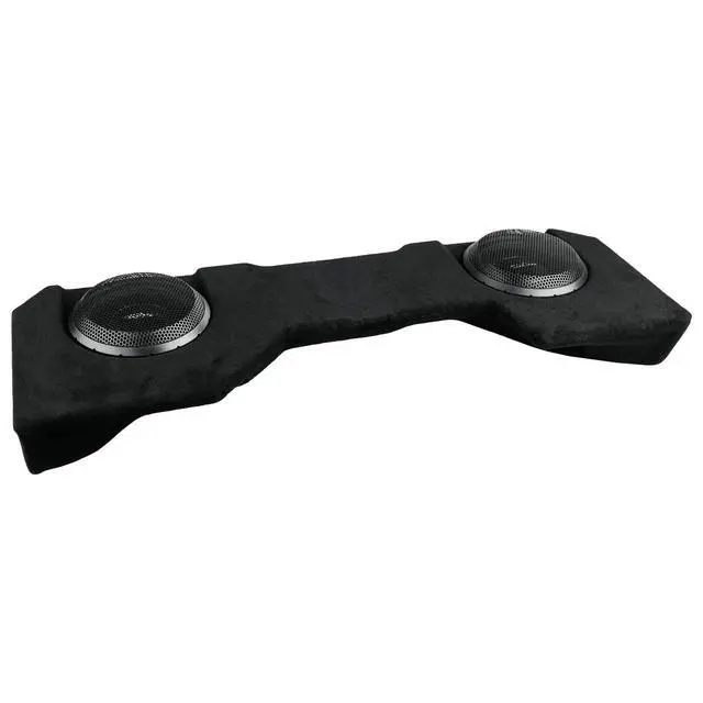 Alt view image 5 of 5 - Skar Audio Dual 10" Loaded Subwoofer Enclosure Compatible with 2014-2018 Chevy Silverado/GMC Sierra Double Cab Trucks