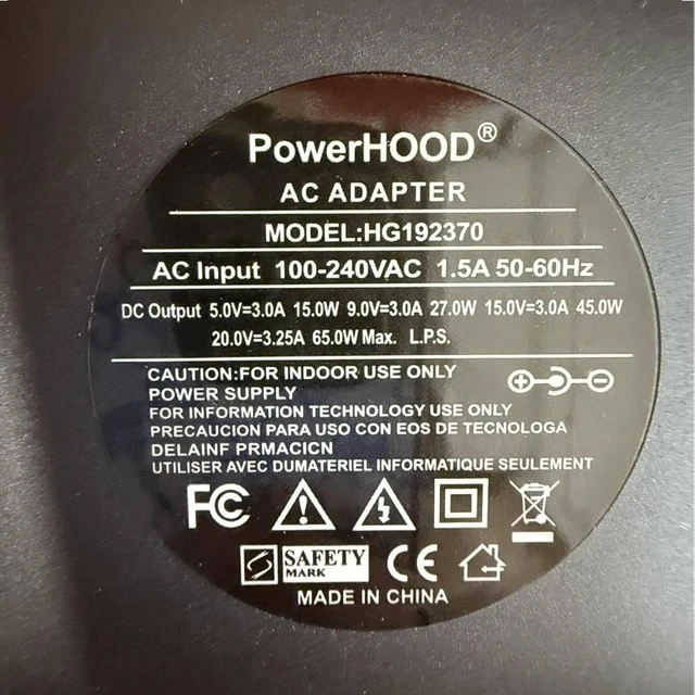 Alt view image 5 of 5 - 65W USB-C Charger for Samsung SP-LFF3CLAX SP-LSP3BLA EP-TA865 Projector