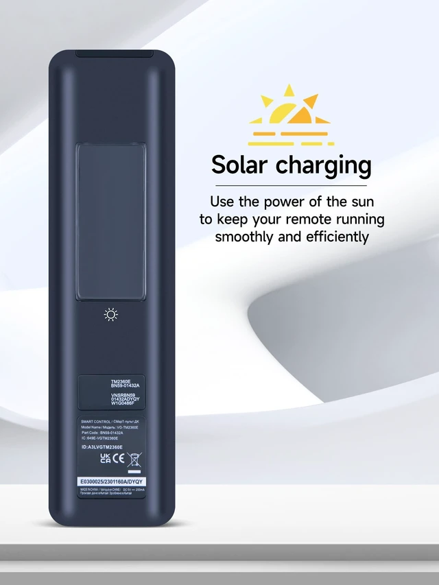 Alt view image 2 of 5 - ZWP BN59-01432A TM2360E Solar Voice Remote Control for Samsung Smart TV