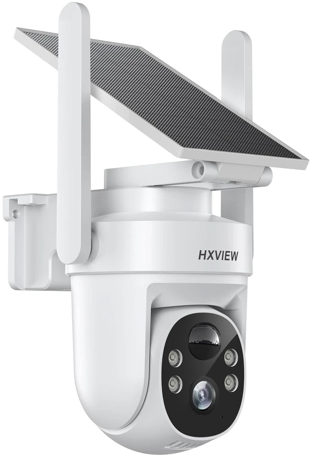 Main image of HXVIEW 4K Solar Security Cameras Wireless Outdoor, Add-on Cam, BU-K8