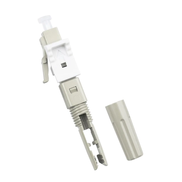Alt view image 4 of 5 - Duogalia 10 Pcs LC Multimode Fiber Optic Quick Assembly Connector 50/125 Mechanical Fast Connectors for 0.9/2.0/3.0/2.0 * 1.6/2.0 * 3.0mm Multimode 50/125m Fiber Cable