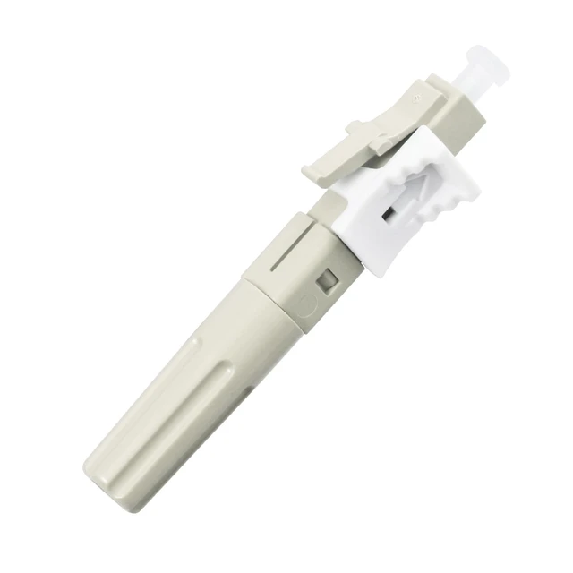 Alt view image 2 of 5 - Duogalia 10 Pcs LC Multimode Fiber Optic Quick Assembly Connector 50/125 Mechanical Fast Connectors for 0.9/2.0/3.0/2.0 * 1.6/2.0 * 3.0mm Multimode 50/125m Fiber Cable