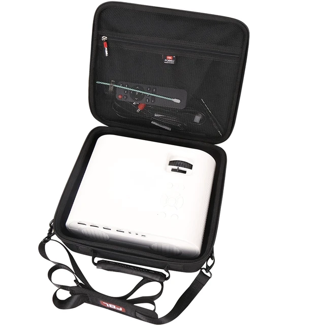 Alt view image 2 of 5 - FBLFOBELI Carrying Case for HAPPRUN/HOMPOW/WiMiUS/GooDee Mini Projector