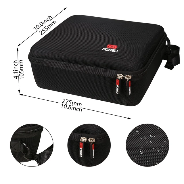 Alt view image 5 of 5 - FBLFOBELI Carrying Case for HAPPRUN/HOMPOW/WiMiUS/GooDee Mini Projector