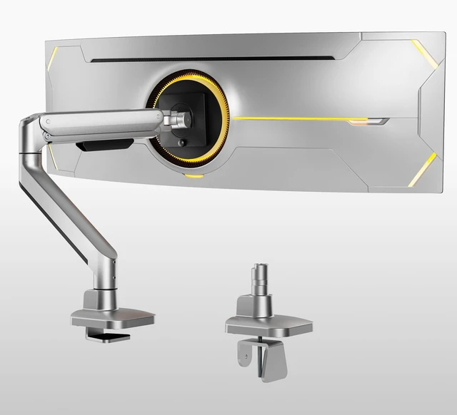 Main image of monTEK Deluxe Monitor Arm for 17-49" Screens Holds 44Lbs