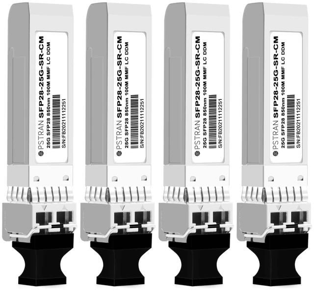 Main image of OPSTRAN 25GBASE-SR SFP28 Optical Transceiver Module Compatible with Arista SFP-25G-SR 25G SFP28 850nm 100m DOM Duplex LC MMF 4 Pack