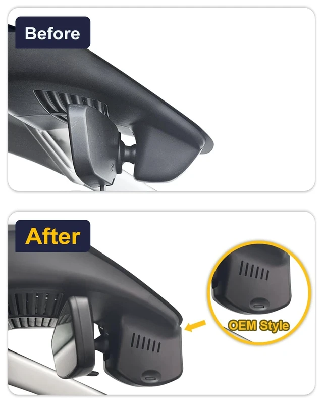 Alt view image 3 of 5 - Fitcamx 4K Dash Cam Suitable for Mazda CX-50 2025-2026, Integrated OEM Look