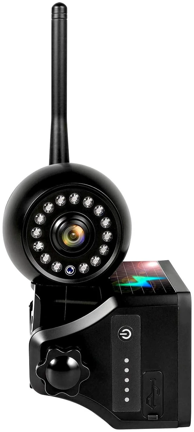 Alt view image 5 of 5 - HEECOOMI 360 Solar Magnetic Backup Camera System for Trailer Camper Truck, 10000mAh Rechargeable Battery, Compatible with AH7/AH702/AH703/AH704/AT3/AT4/AR1/AR2/AR3/AR4/ART1/ART2/ART3/ART4 System, ARC