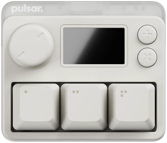 Main image of Pulsar Gaming Gears Pulsar Lab XPAD Mini 3-Key OSU Gaming Keypad, White
