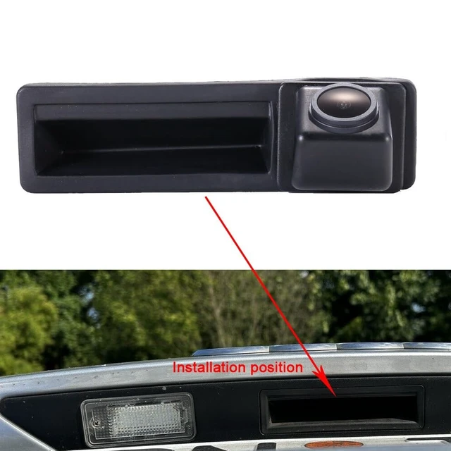 Alt view image 4 of 5 - HD 720P Vehicle Backup Camera Car Rear View Trunk Handle Camera Replacement for Audi A4 Avant B7 A4 B7 8H Cabrio A3 8P A4 S4 B7 8E Avant A6 Avant/Kombi A4 B6 Limo A6 4F A4 B7 S3/A3 A6L/A6 A8/S8