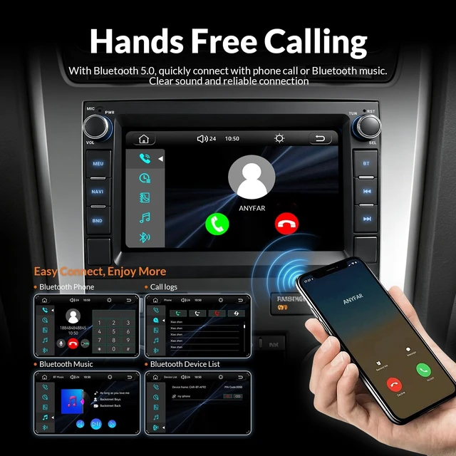 Alt view image 5 of 5 - for Chevy Silverado/GMC Sierra Yukon/Buick Enclave,Wireless Carplay Android