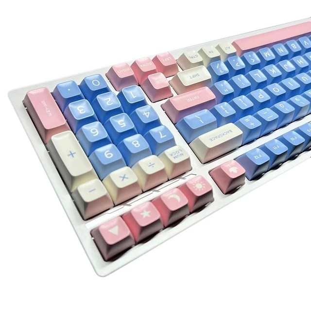 Alt view image 5 of 5 - Owpkeenthy 173 Keys PBT Cherry Profile Keycaps Set, Gaming Replacement Full Keys AntiWear for 60%100% ANSI/ISO Mechanical Keyboard SA Gift