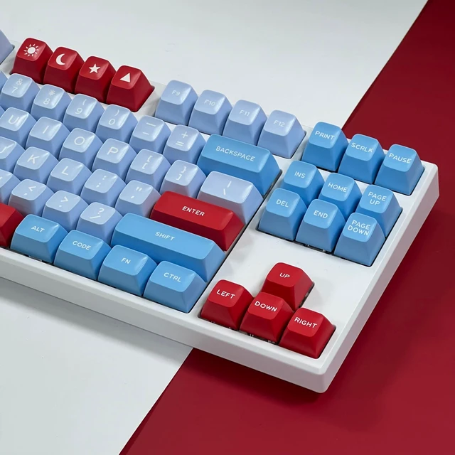 Alt view image 2 of 5 - Guffercty kred SA Profile PBT Keycaps Set for Gaming Keyboard,SA Falan