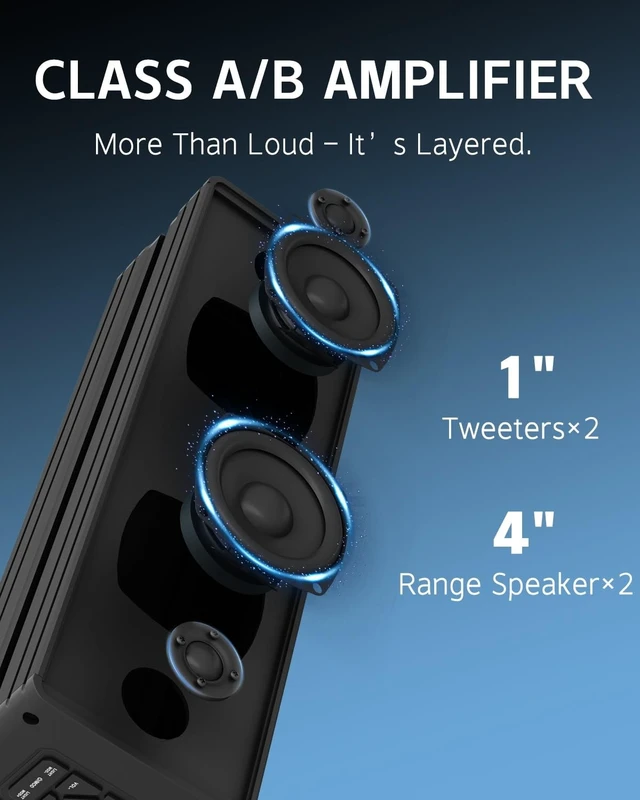 Alt view image 4 of 5 - UTV Sound Bar 17 Inch 4-Speaker ATV SoundBar Bluetooth IP66 RGB Party Light
