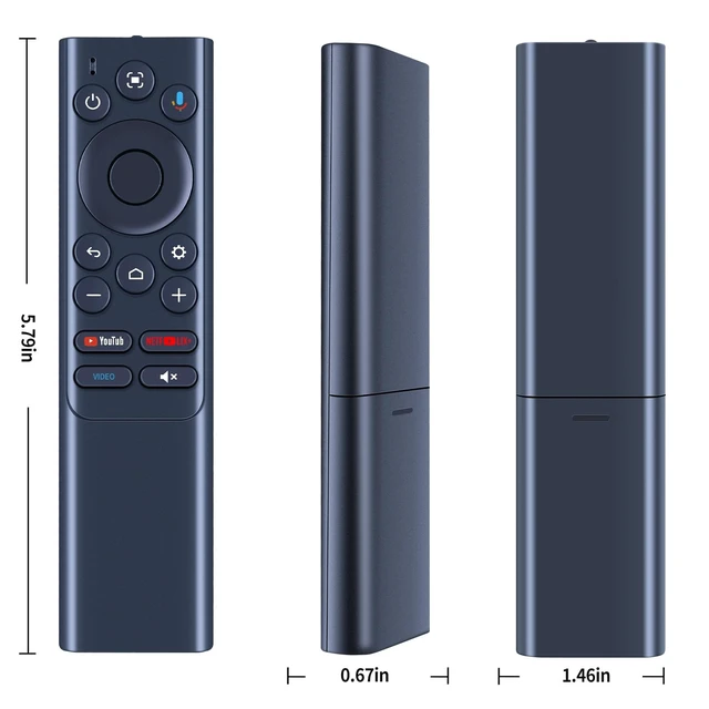 Alt view image 3 of 3 - Rankle Memory Replacement Remote Control for Nebula X1 Triple 4K Laser Projector D0442X D2351, for Anker Nebula Cosmos SE 4K Capsule 3 D2342