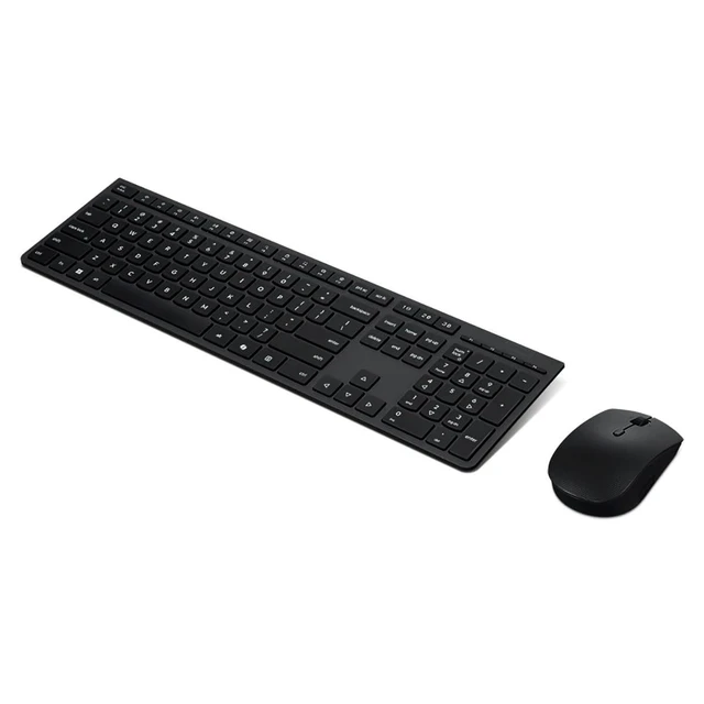 Alt view image 3 of 5 - Lenovo Professional Wireless Rechargeable Combo Keyboard and Mouse -US English