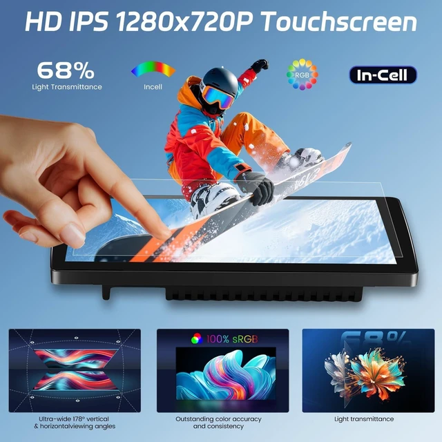 Alt view image 3 of 5 - NHOPEEW Android Car Radio for BMW 3 Series E46 1999-2005 9 Inch Touchscreen