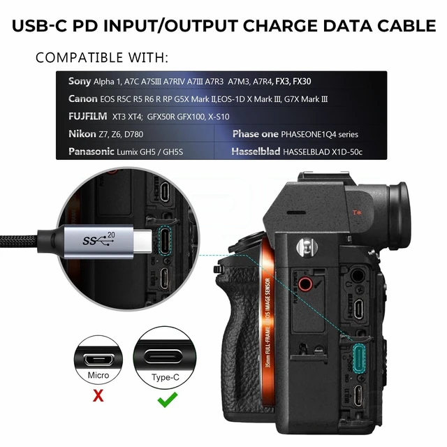 Alt view image 3 of 5 - DRRI 8K@60Hz 4K@240Hz 240W 40Gbps USBC Fast Charging Data Cord