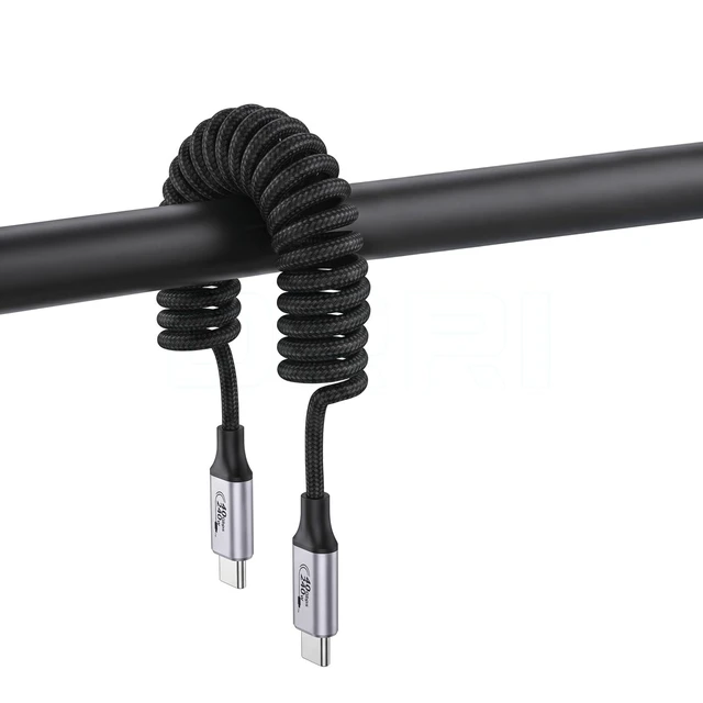 Alt view image 2 of 5 - DRRI 8K@60Hz 4K@240Hz 240W 40Gbps USBC Fast Charging Data Cord