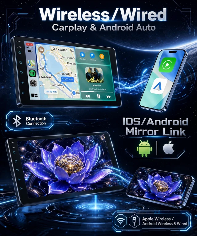 Alt view image 3 of 5 - Rimoody Linux Car Stereo for Suzuki Swift Radio 2005-2010 Wireless Carplay