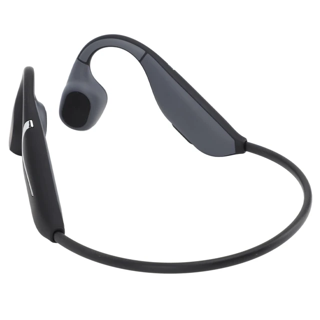 Alt view image 5 of 5 - Thonlai Bone Conduction Headphones Bluetooth Headset Open Ear Headphones RGB Light IPX7 500mAh Wireless Sports Headset with USB Charging for Running Gym Cycling