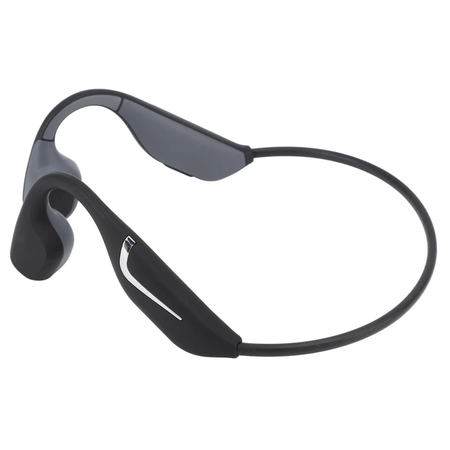 Alt view image 3 of 5 - Thonlai Bone Conduction Headphones Bluetooth Headset Open Ear Headphones RGB Light IPX7 500mAh Wireless Sports Headset with USB Charging for Running Gym Cycling