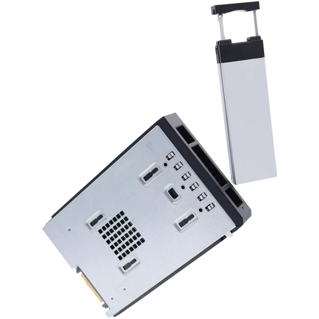 Alt view image 4 of 5 - Deal4GO M.2 2280 SSD Mechanical FlexBay Module w/ 3.5" Drive Carrier Cage JX33G 66XHV DPWC700 FRYKM for Dell Precision 7960 7920 7820 7865 5860 5820 5810