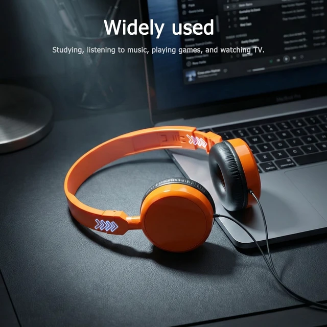 Alt view image 2 of 5 - Keewonda 12-Pack Bulk School Headsets Headphones for Students Adults Headsets Individually Bagged