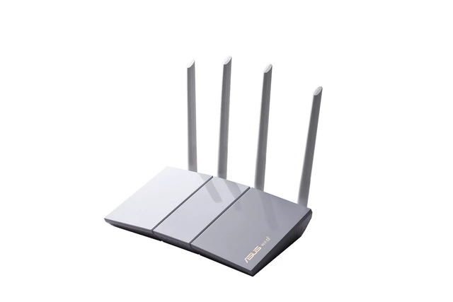 Alt view image 4 of 4 - ASUS RT-AX55 AX1800 Dual Band WiFi 6 Gigabit Router, 802.11ax, Lifetime Internet Security, Parental Control, Mesh WiFi Support, MU-MIMO, OFDMA, 4 Gigabit LAN Ports, Beamforming