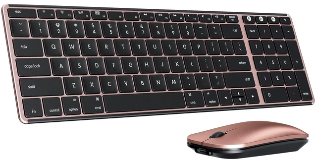 Main image of seenda SKM64-2 Bluetooth Keyboard and Mouse Combo for Mac, MacBook and iPad