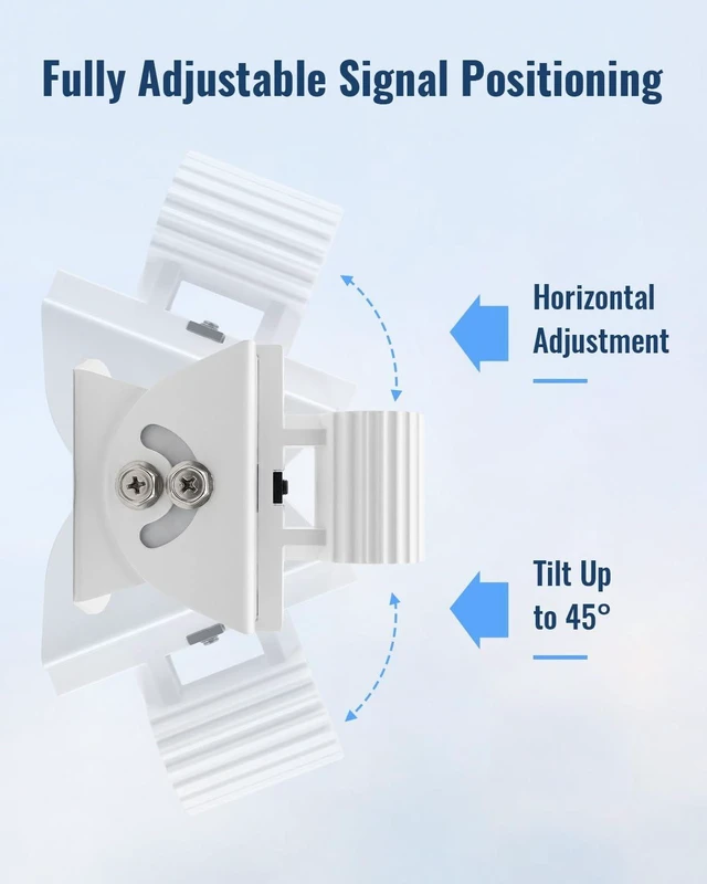 Alt view image 3 of 5 - Wireless Bridge Mount Fit for Ubiquiti NanoStation AC and M Series