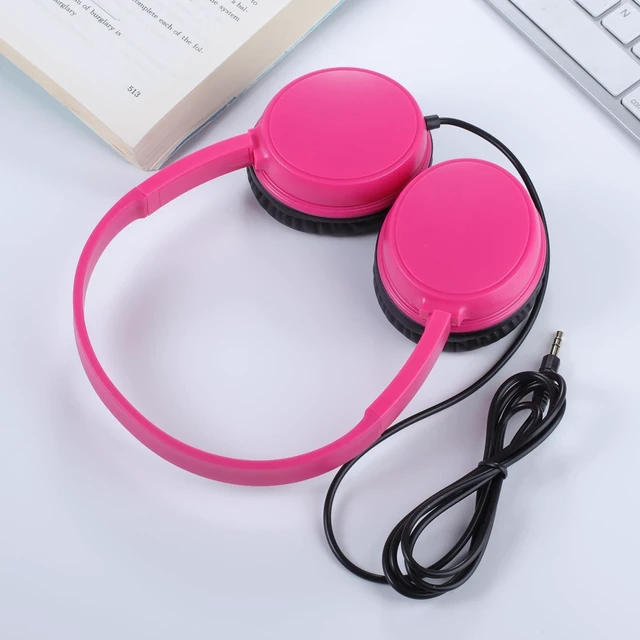 Alt view image 3 of 5 - XOSDA 10 Pack Classroom Headphones Bulk for Student School, Wholesale Wired Durable Earphones Class Set for Children Toddler Teens Boys Girls and Adult(LS30,10 Mixed)