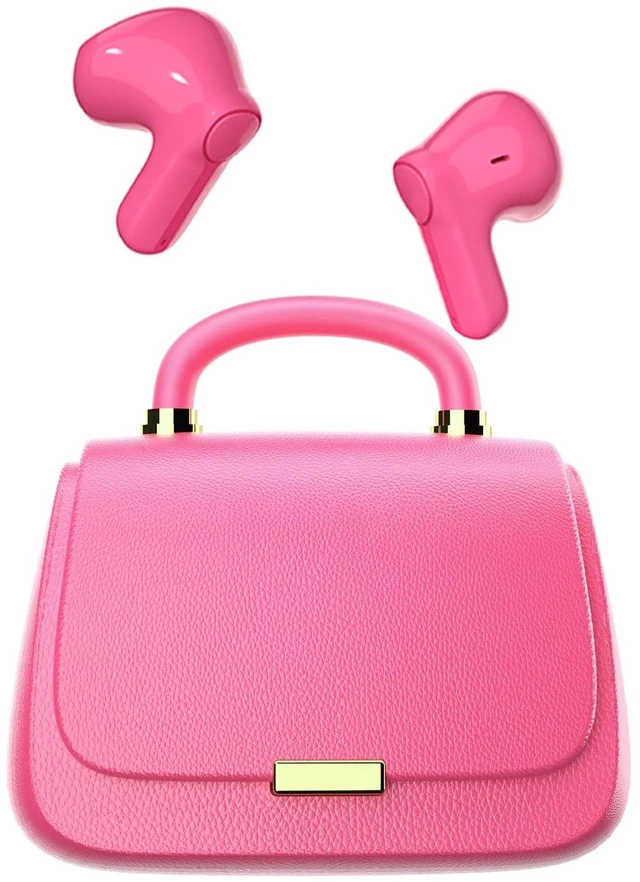 Main image of Samildanach Bluetooth Earbuds,Bluetooth 5.3 in-Ear Headphones with Mini Handbag Charging Case,23H Playtime True Wireless Earbuds (Rose)