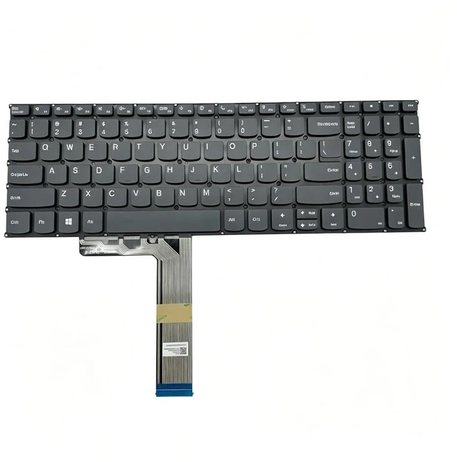 Alt view image 2 of 5 - Laptop Keyboard Compatible for Lenovo ideapad15s 15IIL15sAREALC No Backlit