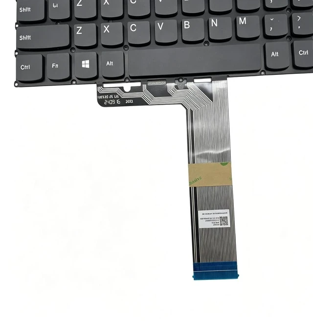 Alt view image 3 of 5 - Laptop Keyboard Compatible for Lenovo ideapad15s 15IIL15sAREALC No Backlit