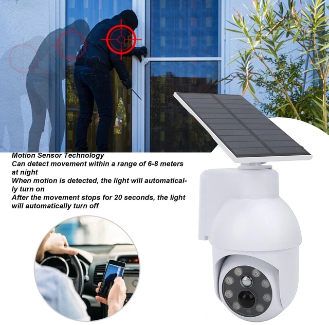 Alt view image 2 of 5 - Solar Security Light with Motion Sensor for Yard