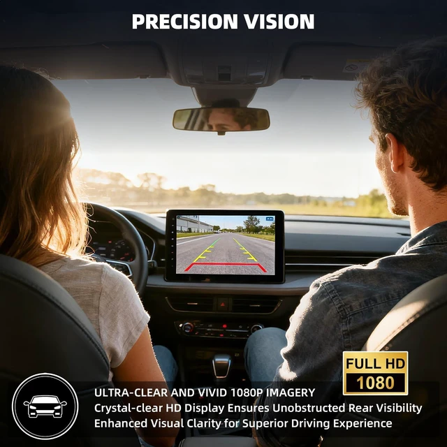 Alt view image 3 of 5 - Rear View Backup Camera HD 1080P Park Assist Camera Compatible for Chevy Suburban Tahoe Compatible for GMC Yukon XL Compatible for Cadillac Escalade ESV 2015 2016 Replaces 23378804