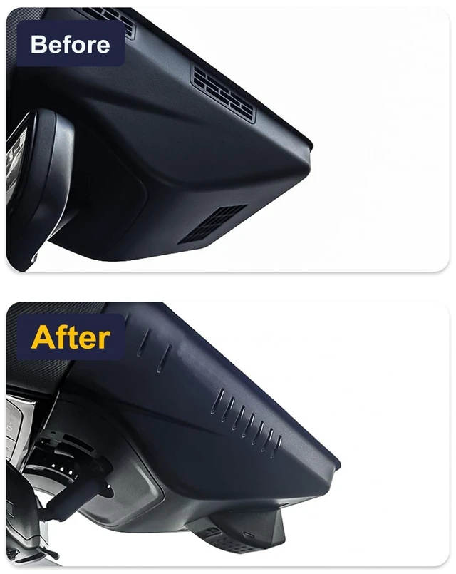 Alt view image 3 of 5 - Fitcamx Front 4K+Rear 1080P Dash Cam Adapts for Cadillac Optiq 2025-2026 & Optiq-V (HD2-1211) has Auto-Dimming, OEM Look, 2 Way HD Video, WiFi & APP, Loop Recording, G-Sensor, Easy to Use, 128GB Card