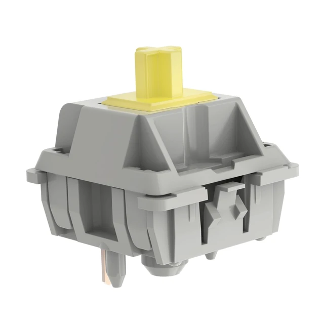 Alt view image 4 of 5 - DUROCK POM Keyboard Switches, UHMWPE Stem, Piano Linear 63.5g, 70pcs