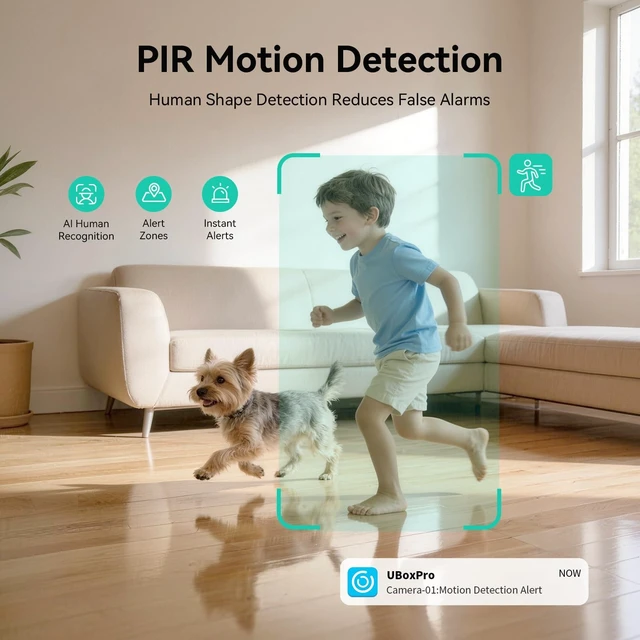 Alt view image 4 of 5 - LIWAN 4G LTE Cellular Security Camera Indoor Wireless 2K, No WiFi, Portable
