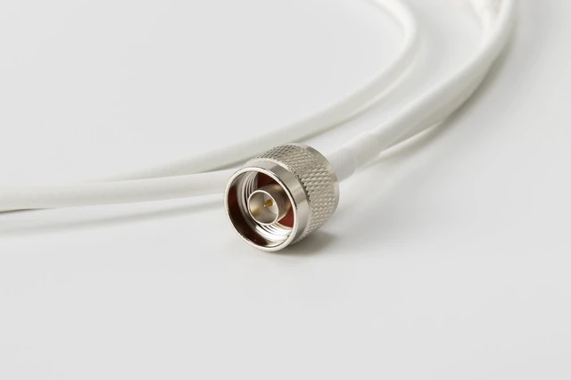 Main image of HyperSignal SMA to N-Type Cable Assembly for CPE and IoT, Supports LTE/5G NR, WiFi, Low Insertion Loss, Halogen Free (2.0, 2 m, Meters)