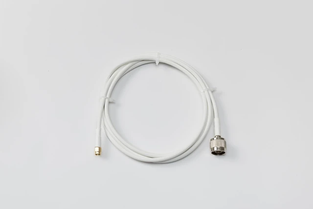 Alt view image 4 of 5 - HyperSignal SMA to N-Type Cable Assembly for CPE and IoT, Supports LTE/5G NR, WiFi, Low Insertion Loss, Halogen Free (2.0, 2 m, Meters)