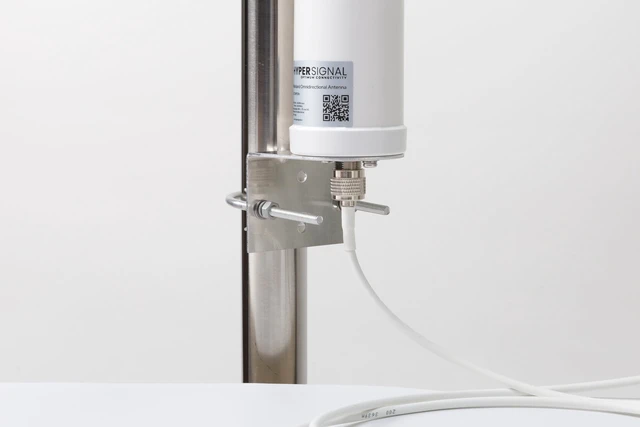 Alt view image 5 of 5 - HyperSignal SMA to N-Type Cable Assembly for CPE and IoT, Supports LTE/5G NR, WiFi, Low Insertion Loss, Halogen Free (2.0, 2 m, Meters)