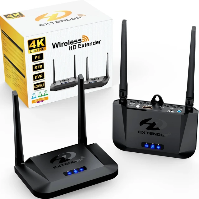 Main image of Graige Wireless HDMI Transmitter and Receiver 4K 30HZ,1000 FT,1 TX to 3 RX