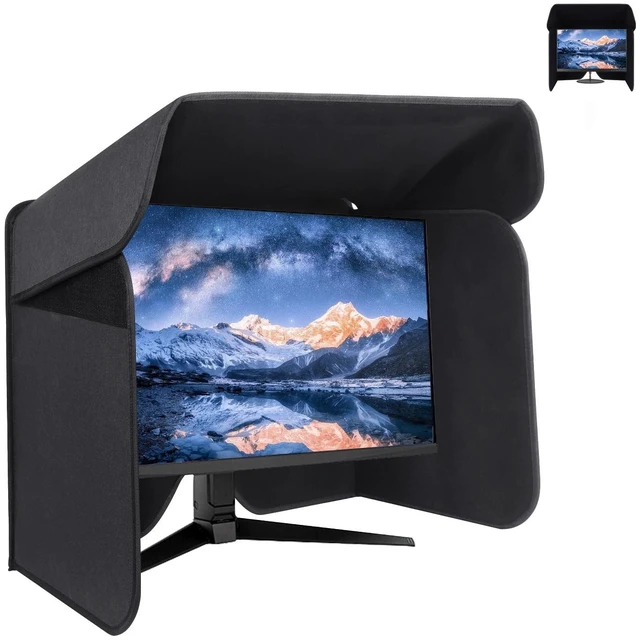 Main image of 21.5 inch Display Monitor Hood Sunshade Desktop Computer Sunshade, Small