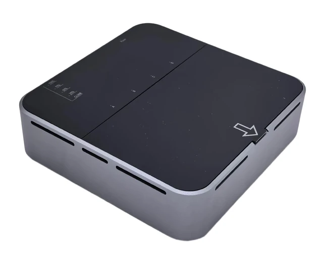 Alt view image 3 of 5 - 4 Bays USB4.0 (USB-C) 40G Portable NVMe (M Key, B+M Key) / PCIe SSD (2280, 2260, 2242, 2230) Ultra Fast External SSD Docking Station Duplicator Cloner (Docking Only)