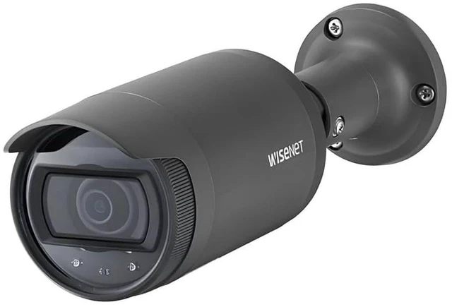 Main image of Hanwha Techwin LNO-6012R 2MP Outdoor Network Bullet Camera with Night Vision, 2.8mm Fixed Focal, RJ45 Connection