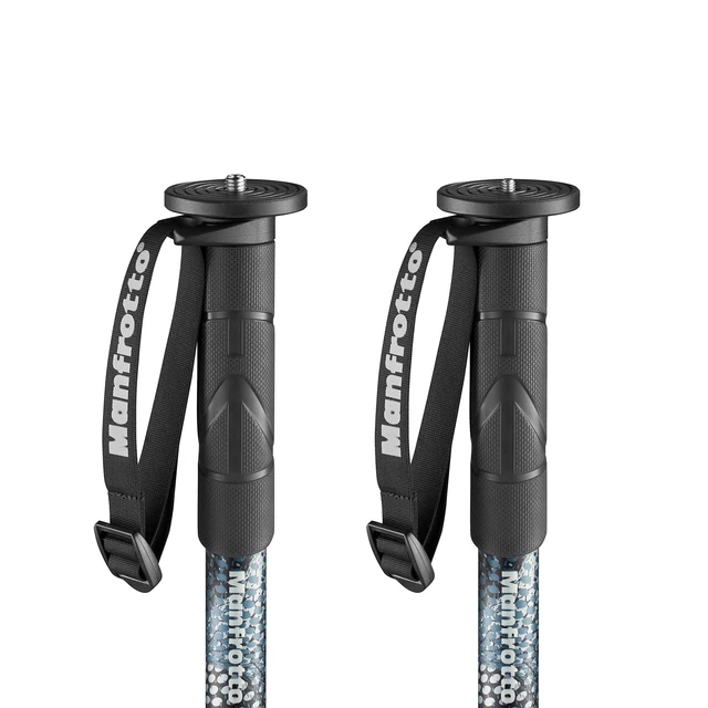Alt view image 3 of 5 - Manfrotto Element MII MMELMIIA5BK, Lightweight 5-Section Aluminium Travel Camera Monopod, with Wrist Strap, Rubber Grip, Twist Locks, Load up 15kg, for Compact Cameras, Mirrorless, DSLR, Black