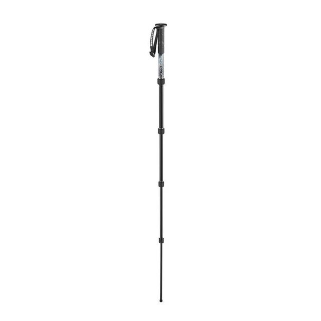 Alt view image 4 of 5 - Manfrotto Element MII MMELMIIA5BK, Lightweight 5-Section Aluminium Travel Camera Monopod, with Wrist Strap, Rubber Grip, Twist Locks, Load up 15kg, for Compact Cameras, Mirrorless, DSLR, Black