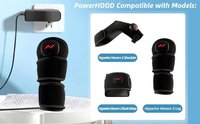 Alt view image 2 of 5 - 18V Charger for Hyperice Venom 2 V20001 V20002 V20003 V20004 22000 001-00